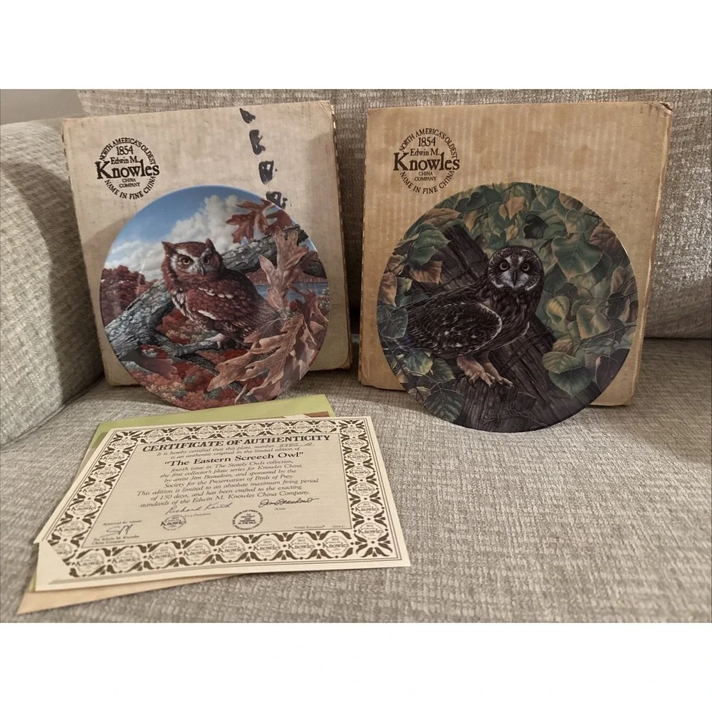 Knowles Collector Plates 